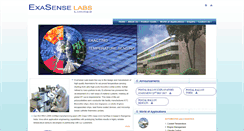 Desktop Screenshot of exasenselabs.com